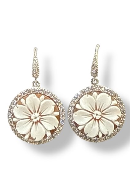 Pendientes Mandile 1922 Mujer Cammei  in Plata Conchiglia 2MORCM19 - 2MORCM19